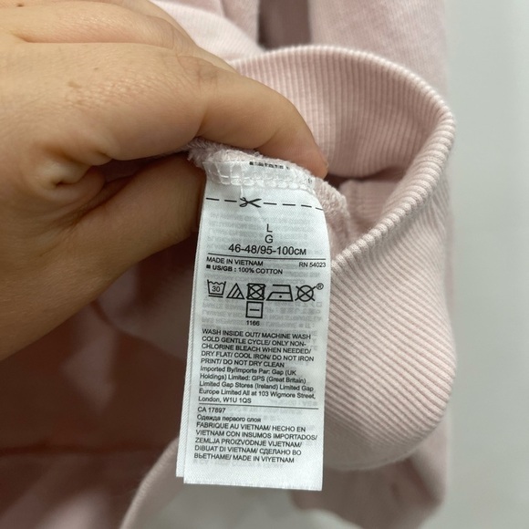 French Terry Sweatshirt The Future Is Ours Blush L - Picture 7 of 10